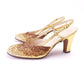 1960s Vernon Humpage Ombre Sequin Slingbacks UK 4.5