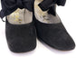 1970s Vaccari High Cut Shoes with Cutouts UK 3.5