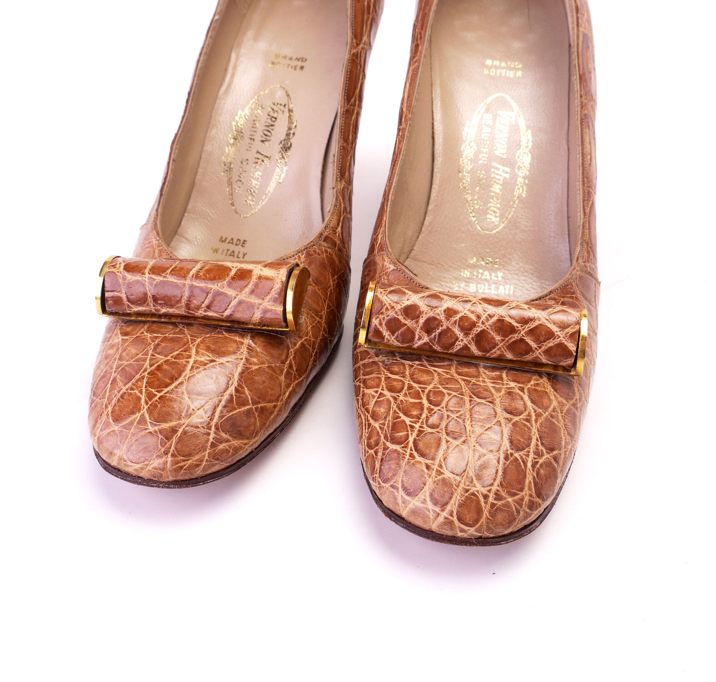 1960s Unworn Italian Pumps for Vernon Humpage UK 5