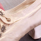 Edwardian White Silk Bar Shoes w Silver Beading UK 6