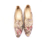 Victorian Metallic Floral Brocade Pumps UK 4.5