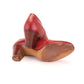 1950s Tomato Red Brogued Pumps by Waukeezi UK 6.5