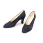 1930s Black on Black Evening Pumps by Weintrop UK 2