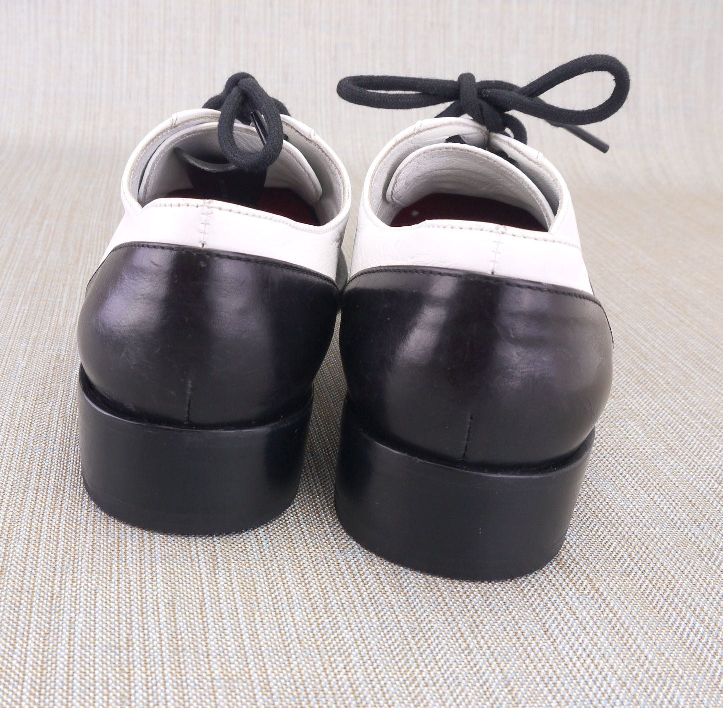 Black & White Oxfords Ferragamo for Yohji Yamamoto UK 3.5