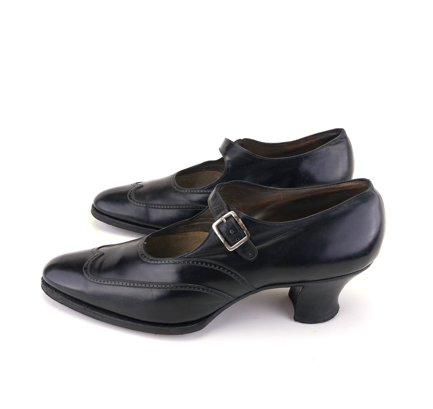 Peter Yapp Black Bar Shoes c1930 UK 6