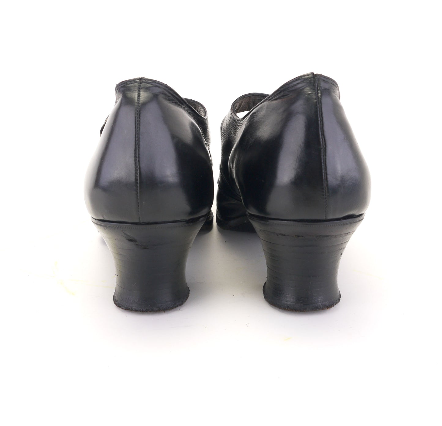 Peter Yapp Black Bar Shoes c1930 UK 6