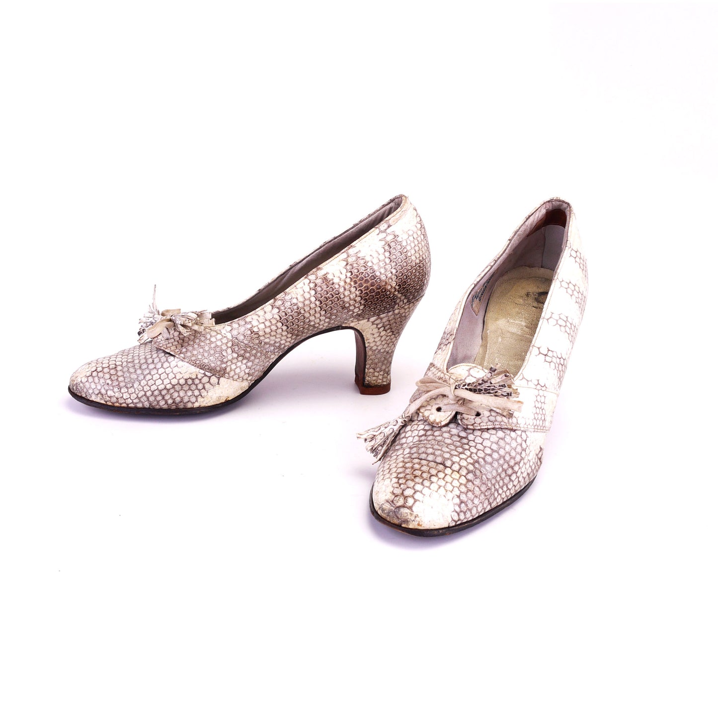 1930s White & Grey Derbies by Yoong Cheong UK 3