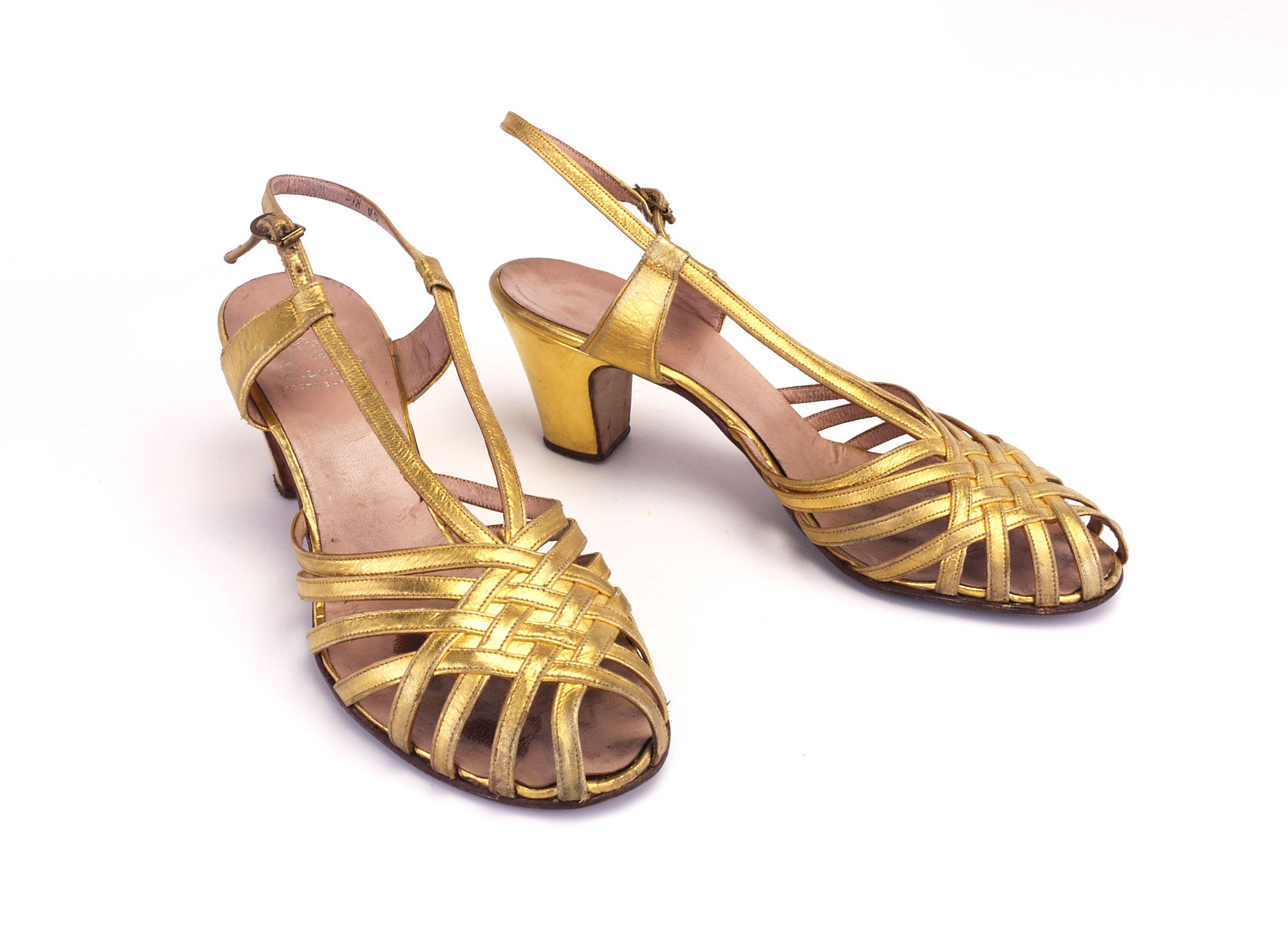 Women's Gold Evening Shoes | ShopStyle