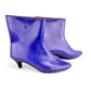 1980s Royal Blue Fiorucci Love Boots UK 4
