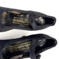 Edwardian Black Silk Bar Shoes by Hanan Gingell UK  5