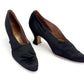 Superb Early 1920s One Piece Silk Pumps by Palmer Bros UK 3